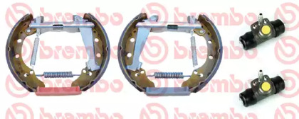 Барабанный тормозной механизм BREMBO для VW POLO (6N1) 64 1.9 D