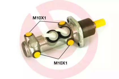 Тормоза BREMBO для ALFA ROMEO 164 (164_) 2.5 TD (164.K2A, 164.K2B)
