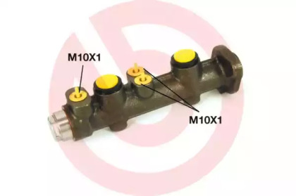 главный тормозной цилиндр BREMBO для FIAT PANDA (141_) 1000 4x4