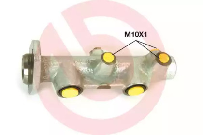 главный тормозной цилиндр BREMBO для FORD TRANSIT автобус (V_ _) 2.5 D (VAS, VBL, VIL, VUL, VZS)