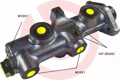 главный тормозной цилиндр BREMBO для FORD TRANSIT автобус (V_ _) 2.5 D (VAS, VBL, VIL, VUL, VZS)