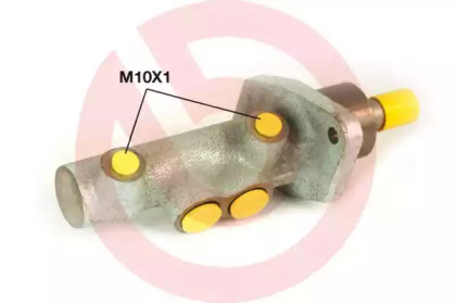 главный тормозной цилиндр BREMBO для HONDA LEGEND I (HS, KA) 2.5 i (HS)