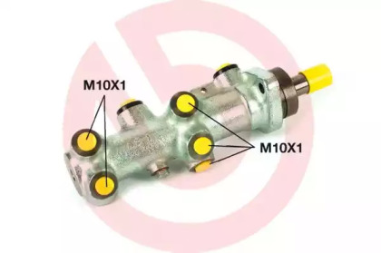 главный тормозной цилиндр BREMBO для FIAT DUCATO c бортовой платформой/ходовая часть (230_) 2.5 TDI