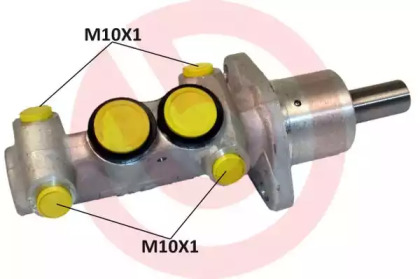 главный тормозной цилиндр BREMBO для VW GOLF II (19E, 1G1) 1.8 i Cat Syncro