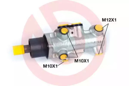 главный тормозной цилиндр BREMBO для NISSAN INTERSTAR Фургон (X70) dCi 120