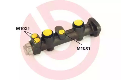 главный тормозной цилиндр BREMBO для FIAT PANDA (141_) 950