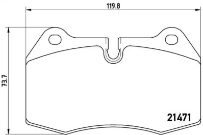 Запчасти для ТО BREMBO для HONDA INTEGRA купе (DC5) 2.0 16V Type-R