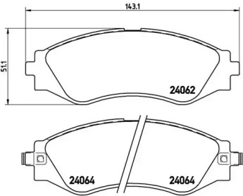 Дополнительные работы BREMBO для CHEVROLET EVANDA 2.0