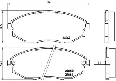Дополнительные работы BREMBO для CHEVROLET EPICA (KL1_) 2.0 D