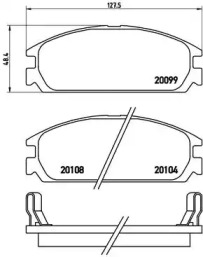 Дополнительные работы BREMBO для HONDA CRX I (AF, AS) 1.6 i 16V (AS)