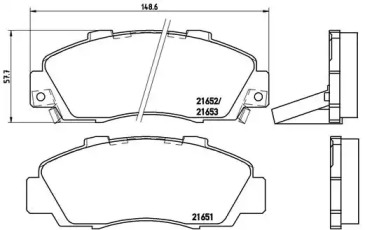 Дополнительные работы BREMBO для HONDA NSX Кабриолет (NA) 3.0 24V Vtec Automatic