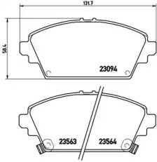 Дополнительные работы BREMBO для NISSAN PRIMERA Hatchback (P12) 1.6