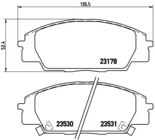 Дополнительные работы BREMBO для HONDA CIVIC VII Hatchback (EU, EP, EV) 2.0 Type-R