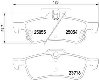 Запчасти для ТО BREMBO для HONDA CIVIC IX (FK) 1.4 i-VTEC (FK1)