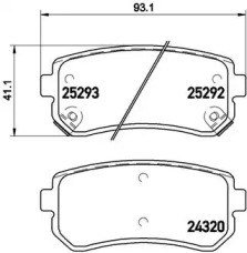 Дополнительные работы BREMBO для KIA SPORTAGE (QL) 1.6 GDI