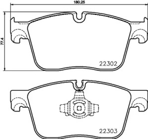 Запчасти для ТО BREMBO для JAGUAR XF (X260) 3.0 AWD