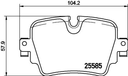 Дисковой тормозной механизм BREMBO для JAGUAR F-TYPE купе (X152) 400