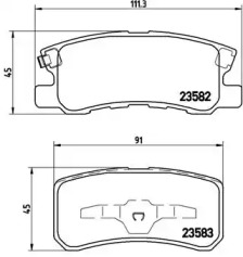 Дополнительные работы BREMBO для JEEP COMPASS (MK49) 2.0
