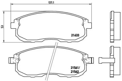 Запчасти для ТО BREMBO для NISSAN 200 SX (S13) 1.8 Turbo