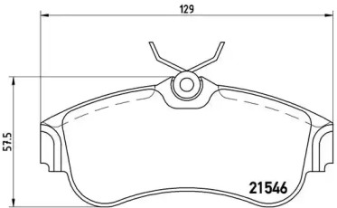 Запчасти для ТО BREMBO для NISSAN PRIMERA Hatchback (P11) 2.0 16V