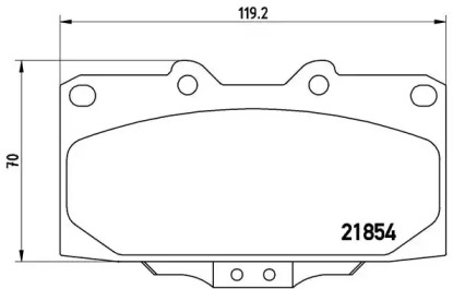 Запчасти для ТО BREMBO для NISSAN 200 SX (S14) 2.0 i 16V