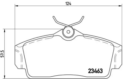 Дисковой тормозной механизм BREMBO для NISSAN PRIMERA Traveller (WP11) 2.0 TD