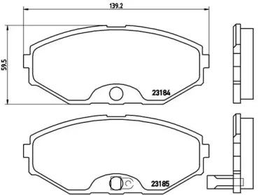 Запчасти для ТО BREMBO для NISSAN CEFIRO III седан (A33) 3.0