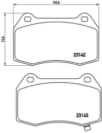 Дисковой тормозной механизм BREMBO для NISSAN 350 Z купе (Z33) 3.5