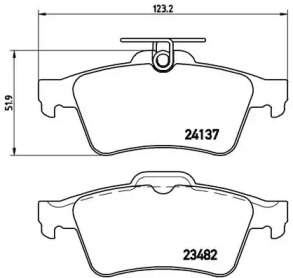 Запчасти для ТО BREMBO для JAGUAR XJ (X351) 2.0