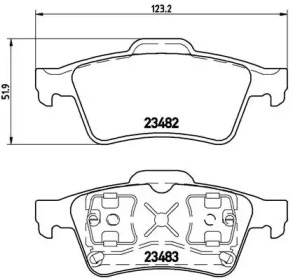 Дополнительные работы BREMBO для NISSAN PRIMERA Hatchback (P12) 1.6