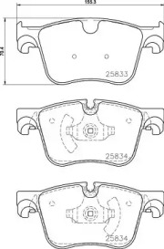 Запчасти для ТО BREMBO для PEUGEOT 308 SW II 1.6 THP 150