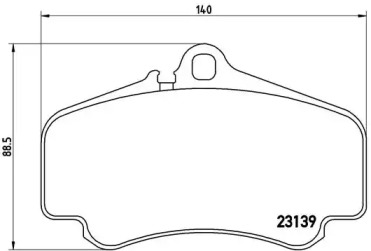 Запчасти для ТО BREMBO для PORSCHE 911 Кабриолет (997) 3.8 Carrera 4S