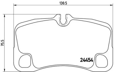Запчасти для ТО BREMBO для PORSCHE 911 Кабриолет (997) 3.6 Carrera