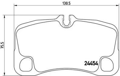 Дополнительные работы BREMBO для PORSCHE 911 Кабриолет (997) 3.6 Turbo