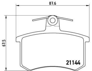 Дополнительные работы BREMBO для ALFA ROMEO 164 (164_) 3.0 24V (164.K1)