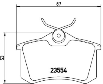 Дополнительные работы BREMBO для VW GOLF II (19E, 1G1) 1.8 GTI 16V