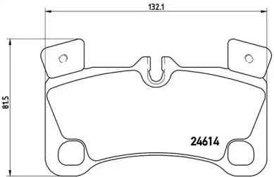 Дополнительные работы BREMBO для PORSCHE CAYENNE (9PA) Turbo 4.5