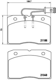 Запчасти для ТО BREMBO для ALFA ROMEO AR 8 c бортовой платформой/ходовая часть (280_) 2.4 TD