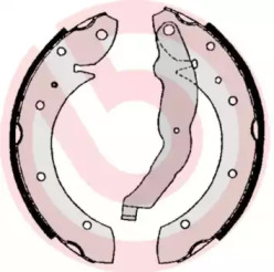 Барабанный тормозной механизм BREMBO для BMW 3 Compact (E36) 318 tds