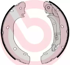 Барабанный тормозной механизм BREMBO для PEUGEOT BOXER автобус (244, Z_) 2.8 HDi
