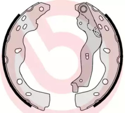Тормозная колодка / накладка BREMBO для SUZUKI SX4 (EY, GY) 1.6 VVT 4x4 (RW 416)