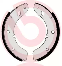 Барабанный тормозной механизм BREMBO для FORD TRANSIT c бортовой платформой/ходовая часть (74E) 1.5