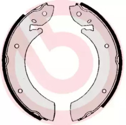 Тормозная колодка / накладка BREMBO для FORD GRANADA (GGTL, GGFL) 1.7