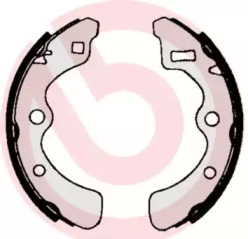 Барабанный тормозной механизм BREMBO для HONDA CIVIC II Хэтчбек (SS, SL) 1300 L (SS)