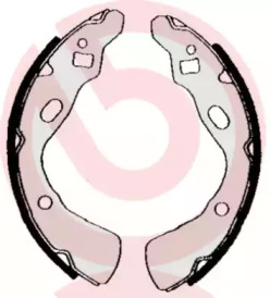 Барабанный тормозной механизм BREMBO для KIA PRIDE (DA) 1.1 i