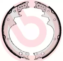 Тормозная колодка / накладка BREMBO для NISSAN PATROL III/1 Station Wagon (W160) 3.2 D (W160)