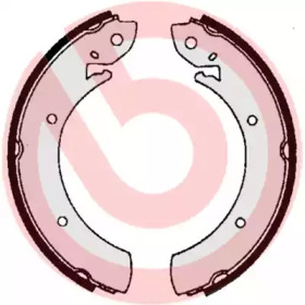 Барабанный тормозной механизм BREMBO для DAEWOO MUSSO (FJ) 2.3