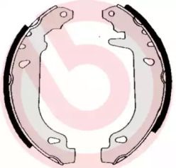 Тормозная колодка / накладка BREMBO для RENAULT CLIO I (B/C57_, 5/357_) 1.4