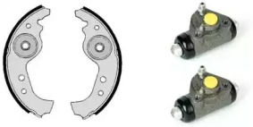 Тормозная колодка / накладка BREMBO для FIAT PANDA (141_) 1000 4x4