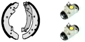Тормозная колодка / накладка BREMBO для FIAT DUCATO c бортовой платформой/ходовая часть (230_) 2.5 TDI